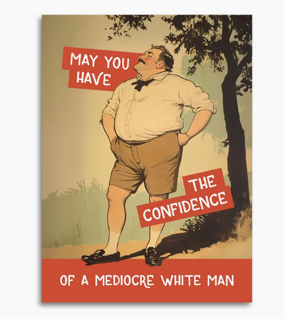 Confidence Funny Motivational Card
