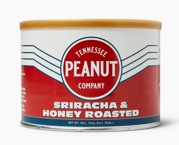 Sriracha Honey Roasted TN Peanut Company Peanuts