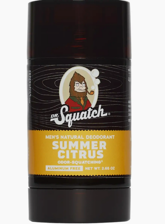 Dr. Squatch's Summer Citrus Deodorant