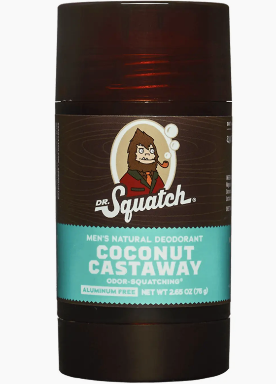 Dr. Squatch's Coconut Castaway Deodorant