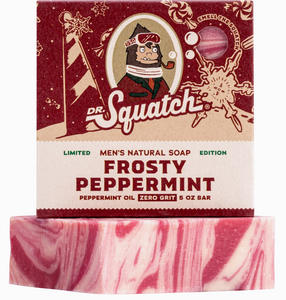 Dr. Squatch Frosty Peppermint Bar Soap