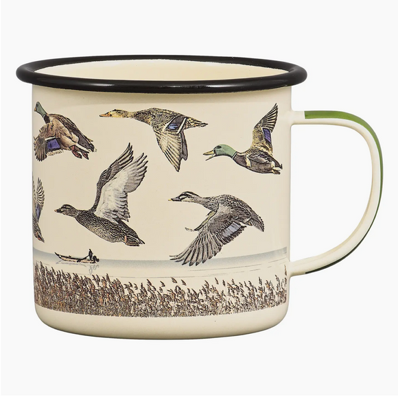 17 oz Duck Enamel Mug