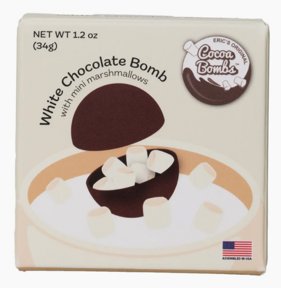 White Chocolate Cocoa Bomb
