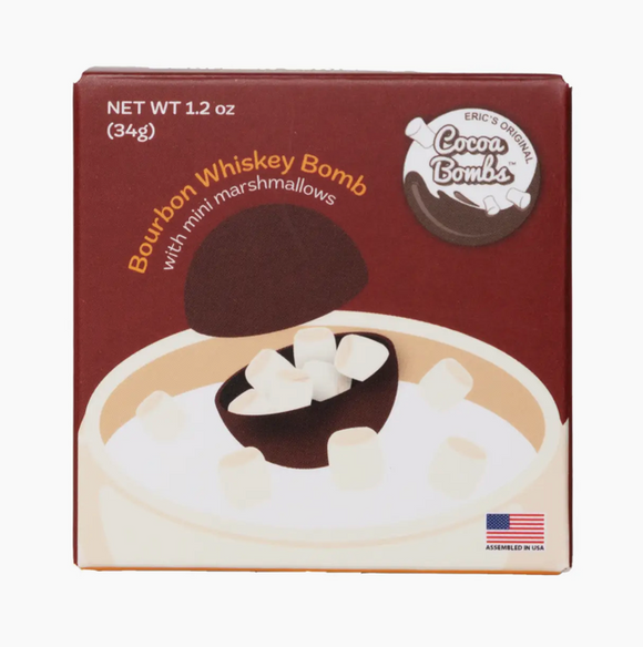 Bourbon Whiskey Cocoa Bomb