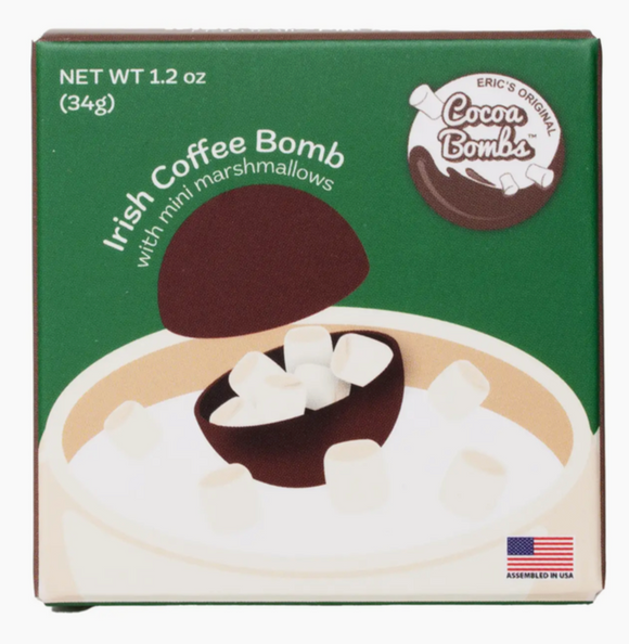 Irish Coffee Cocoa Bomb