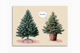Fake B Funny Christmas Card