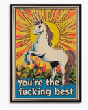You're the F***ing Best - Encouragement Card