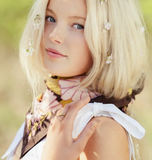 Organic Cotton Violet Bandana