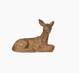 Decorative Deer Figurine w/ Gold Accents