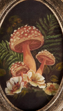 Hidden Garden Hanging Oval Print