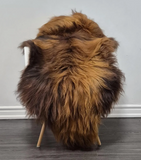 Icelandic Sheepskin Rug with Soft Silky Long Wool