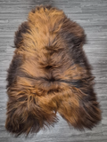 Icelandic Sheepskin Rug with Soft Silky Long Wool