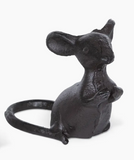 Cast Iron Mouse Figurine