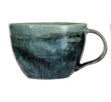 Reactive Glazed Stoneware Mug