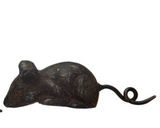Cast Iron Mouse Figurine