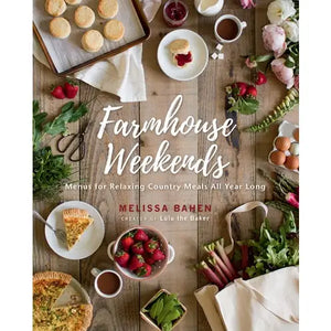 Hardcover "Farmhouse Weekends" Cookbook