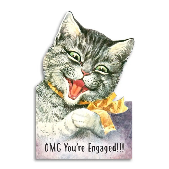 OMG You're Engaged Greeting Card