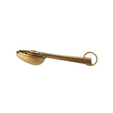 Gold Stainless Steel Measuring Spoon Set