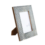 Charcoal Patterned Photo Frame