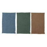 Stonewashed Linen Blend Towel w/ Tab