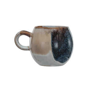 Reactive-Glazed Stoneware Mug