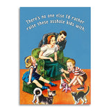 Raising Kids Greeting Card