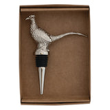 Aluminum Pheasant-Shaped Bottle Stopper