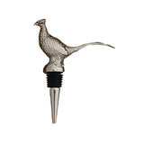 Aluminum Pheasant-Shaped Bottle Stopper