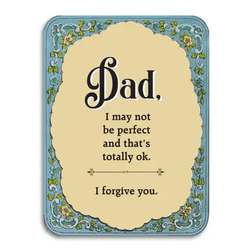 Dad, I'm Not Perfect Greeting Card