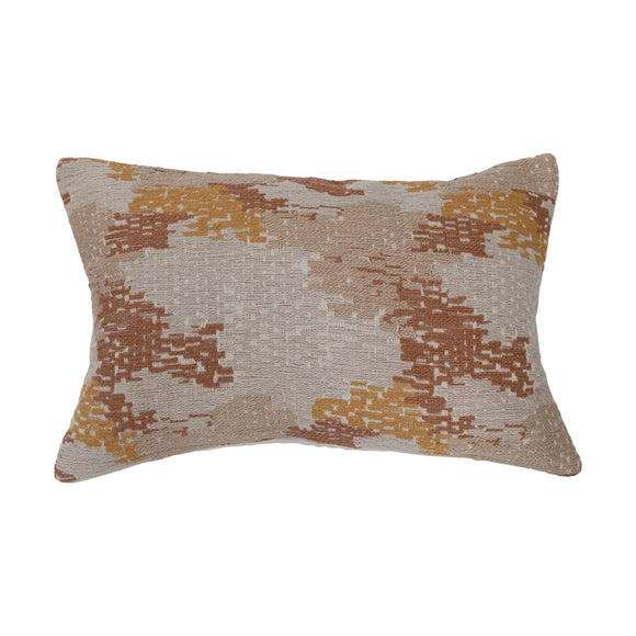 Blended Jacquard Lumbar Pillow