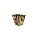 Metal Fluted Planter