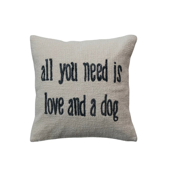 Cotton & Jute All You Need Pillow
