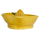 Lemon-Shaped Stoneware Juicer