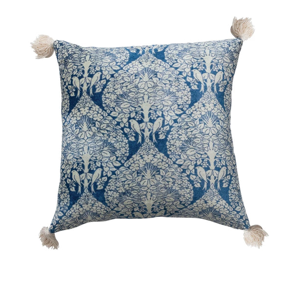 Blue Velvet Blend Pillow