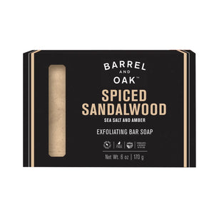 Spiced Sandalwood Exfoliating Soap Bar