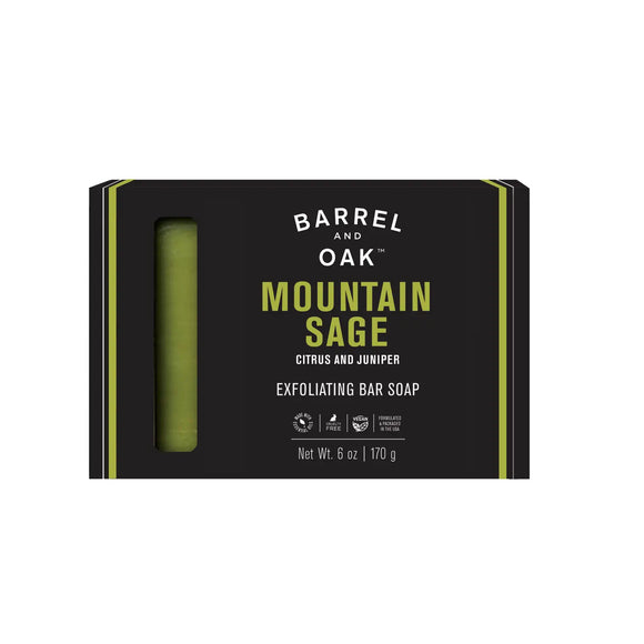Mountain Sage Exfoliating Soap Bar