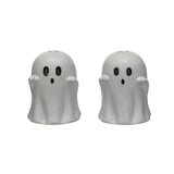Stoneware Ghost Salt & Pepper Set