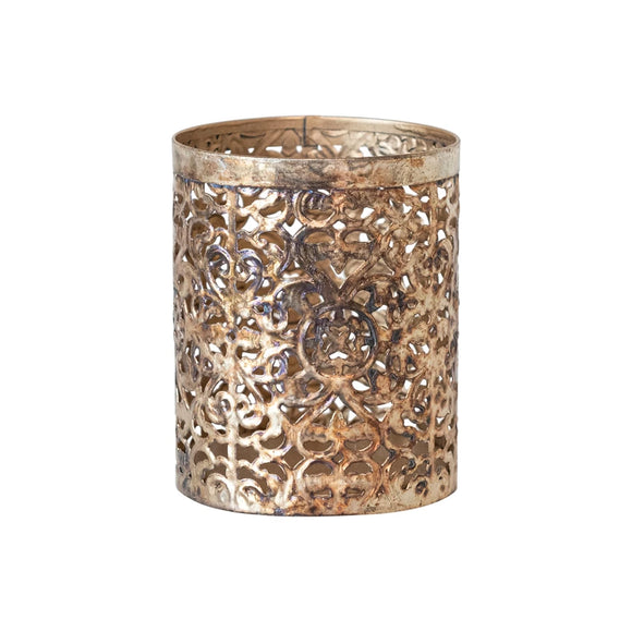 Metal Laser-Cut Votive