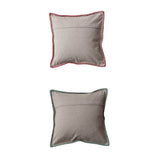 Square Holiday Emboidered Pillow