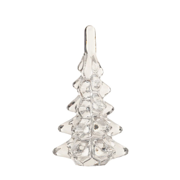 Small Decorative Clear Glass Tree