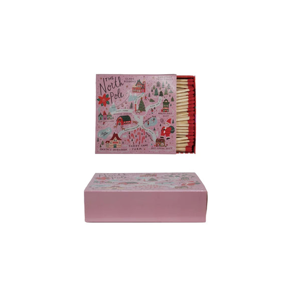 North Pole Matchbox & Safety Matches