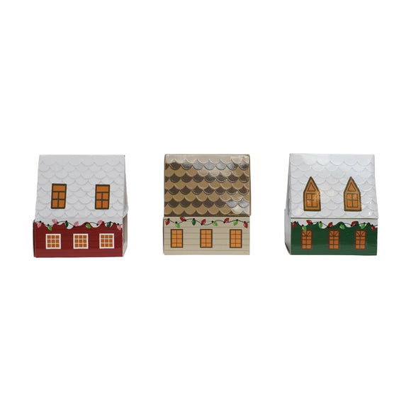 House-Shaped Matchbox & Safety Matches
