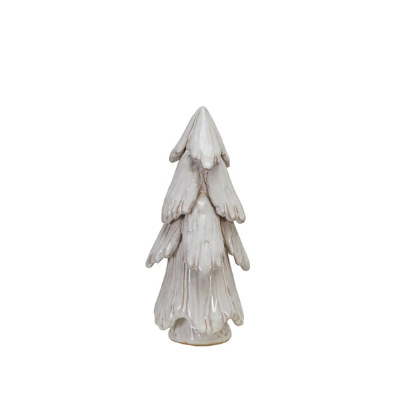 Handmade White Glazed Stoneware Tree