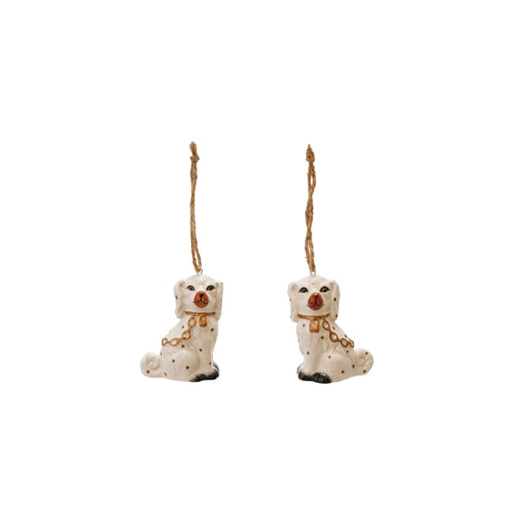Ceramic Staffordshire Dog Ornament