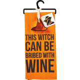 Bribed With Wine Tea Towel & Cookie Cutter Set