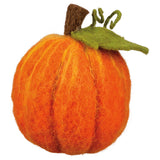 Orange Felted Pumpkin