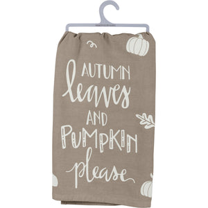 Autumn Leaves Tea Towel