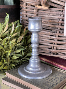 Pewter Candle Stick Holder