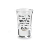Drinking Sentiment Shot Glass