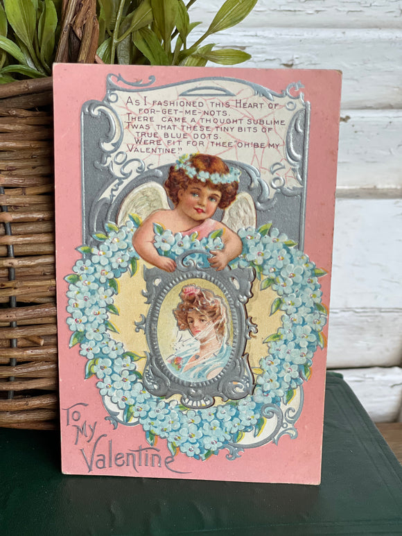 Antique Early 1900’s Valentine’s Day Postcard